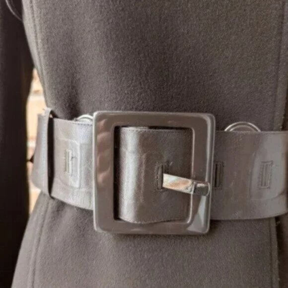 Mackage wool cashmere button down belted peacoat - Picture 4 of 10